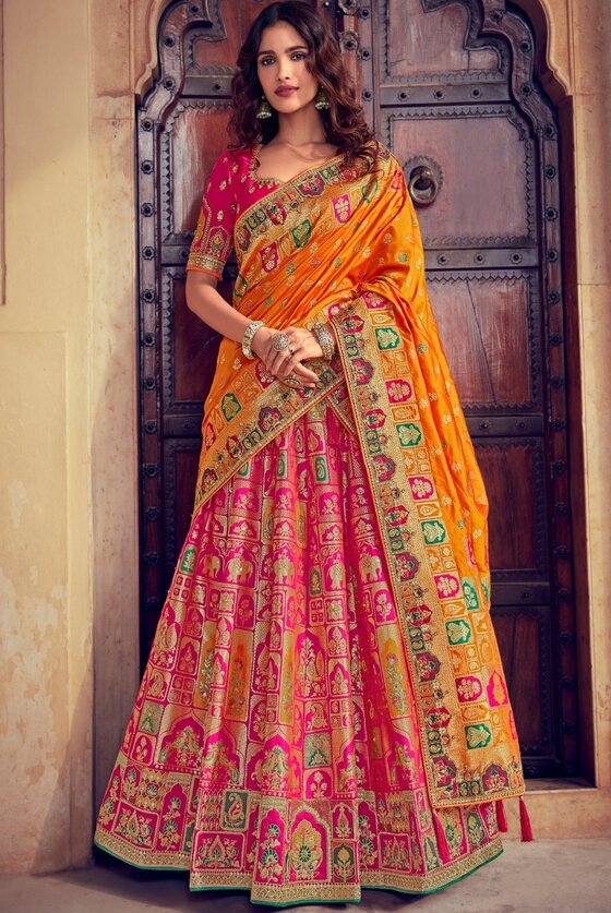 Banarasi silk choli best sale