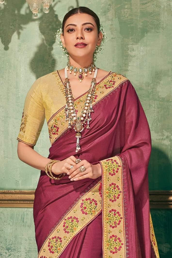 Rosewood Designer South Silk Sarees